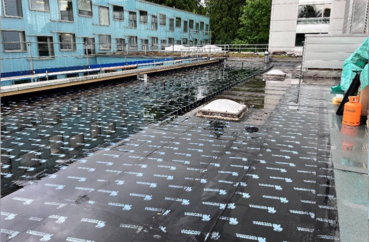 Flachdachsanierung
Gewerbehaus, 5400 Baden