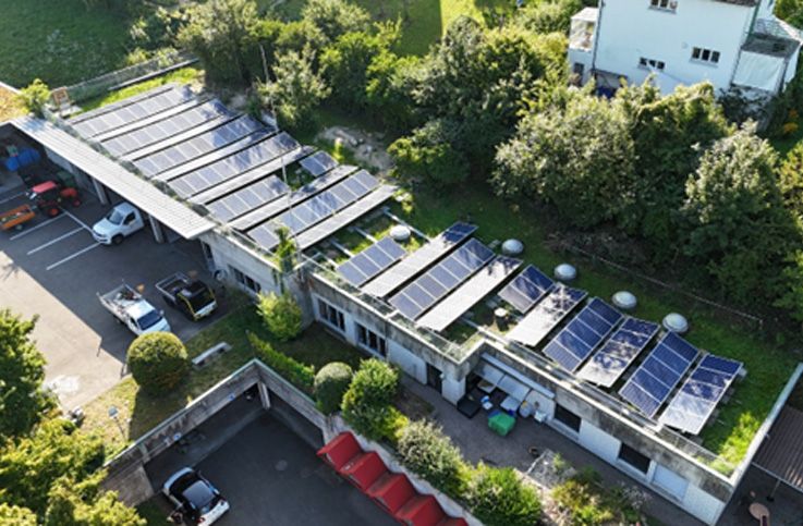 Solaranlage 
Geissbergstrasse, 5408 Ennetbaden